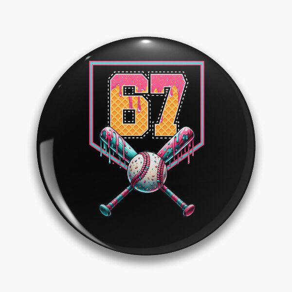 Item preview, Six Funny Ice Humor Quote Cream Vintage Baseball Drip Seven designed and sold by Aaronogagne.