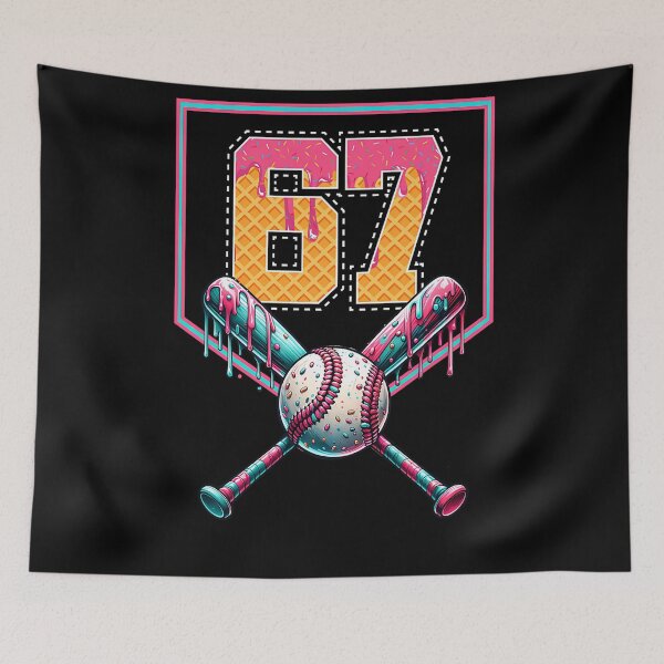 Item preview, Six Funny Ice Humor Quote Cream Vintage Baseball Drip Seven designed and sold by Aaronogagne.