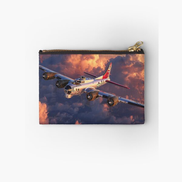 Item preview, B17 Flying Fortress Crossing the Combat Zone at Dawn designed and sold by Skyframe Aviation.