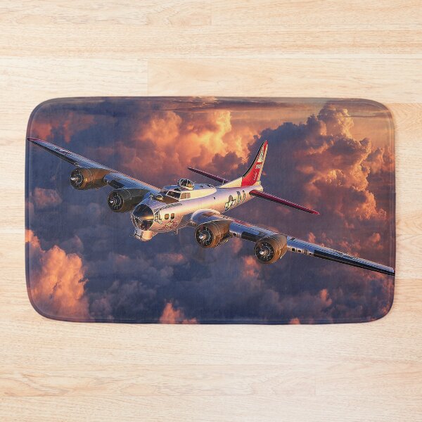 Item preview, B17 Flying Fortress Crossing the Combat Zone at Dawn designed and sold by Skyframe Aviation.