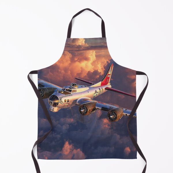Item preview, B17 Flying Fortress Crossing the Combat Zone at Dawn designed and sold by Skyframe Aviation.