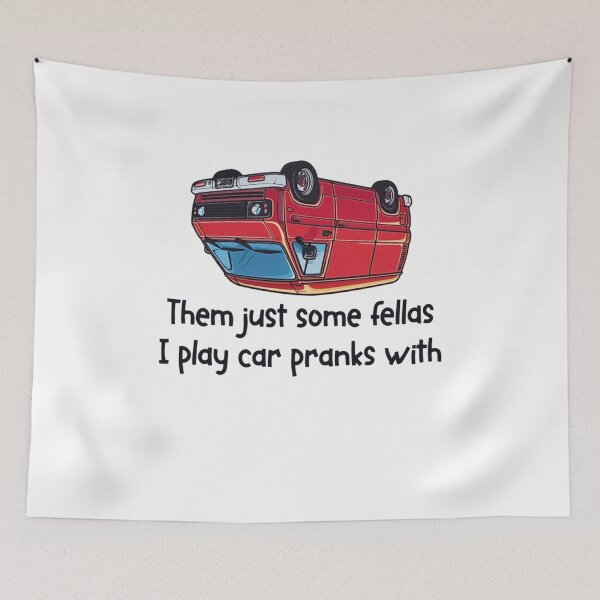 Item preview, Car Prank Fellas Righteous Gemstones   designed and sold by shopbadao1.