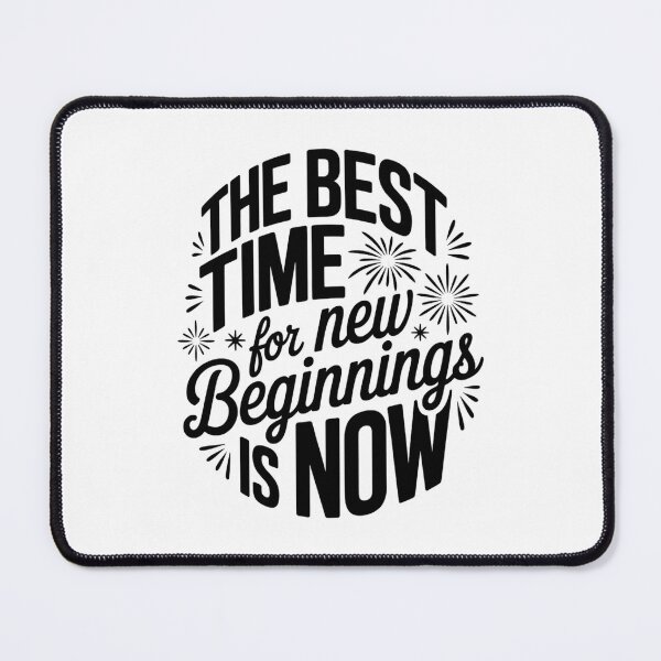 Item preview, The Best Time For New Beginnings Is Now Happy New Year Celebration Winter, designed and sold by VENOM0RIOT.