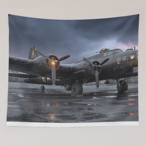 Item preview, American B17F On A Mission designed and sold by Skyframe Aviation.