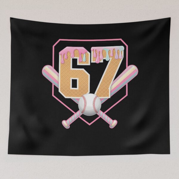 Item preview, Seven Baseball Cream Funny Humor Vintage Drip Quote Ice Six designed and sold by Aaronogagne.
