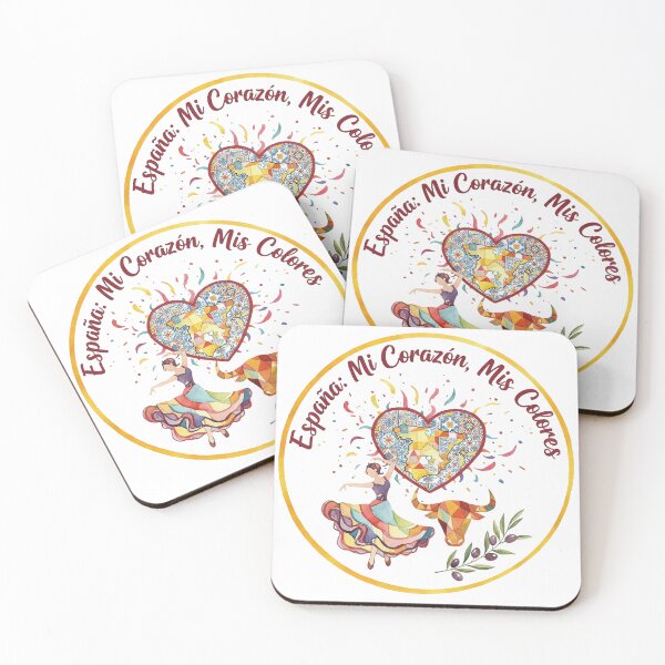 Item preview, España: Mi Corazón, Mis Colores - Spanish Pride Watercolor Design designed and sold by Sushikidsntod.