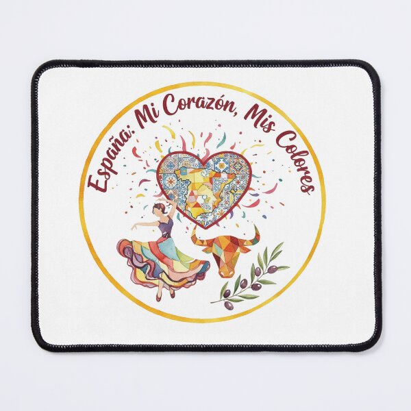 Item preview, España: Mi Corazón, Mis Colores - Spanish Pride Watercolor Design designed and sold by Sushikidsntod.