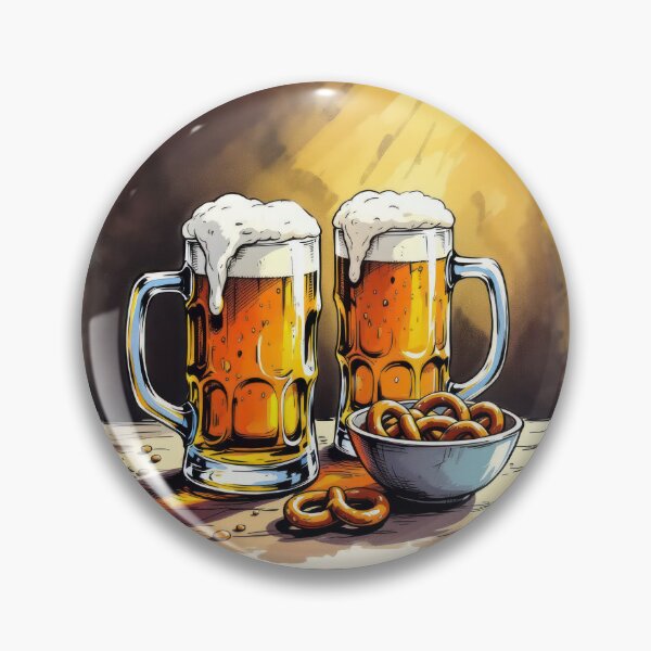 Item preview, Beer Mugs - A Frosty Pair designed and sold by Finding Fortuity.