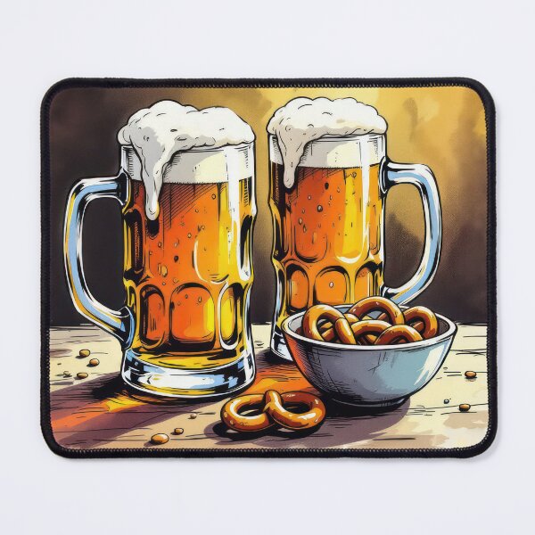 Item preview, Beer Mugs - A Frosty Pair designed and sold by Finding Fortuity.