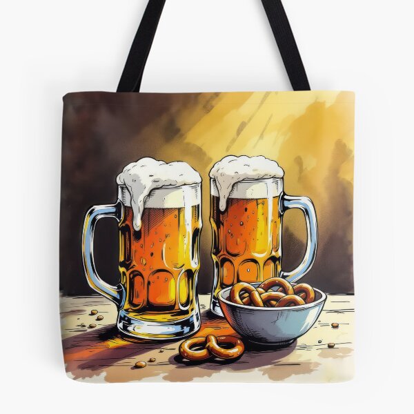 Item preview, Beer Mugs - A Frosty Pair designed and sold by Finding Fortuity.