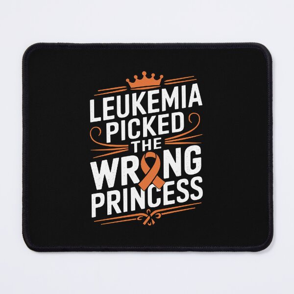 Item preview, Leukemia Princess Orange Ribbon Awareness Survivor designed and sold by RayArmstrong.