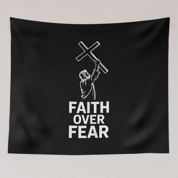 Item preview, Faith Over Fear designed and sold by Barnabycunningh.