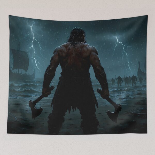 Item preview, The Last Berserker’s Stand designed and sold by NorseDrip.