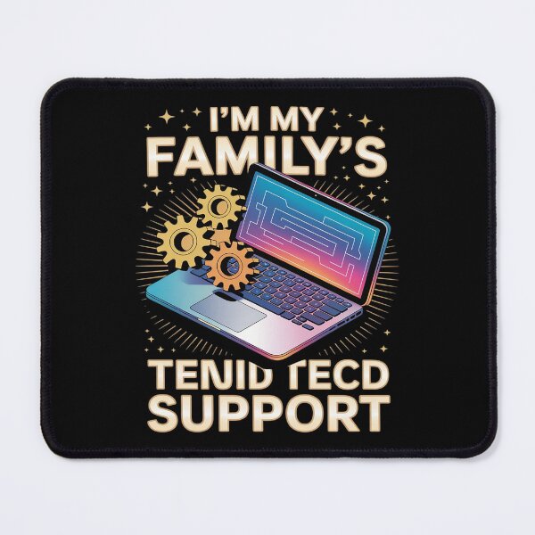 Item preview, I'm My Family's Unpaid TechSupport Laptop Nerd Science designed and sold by LittleDame.
