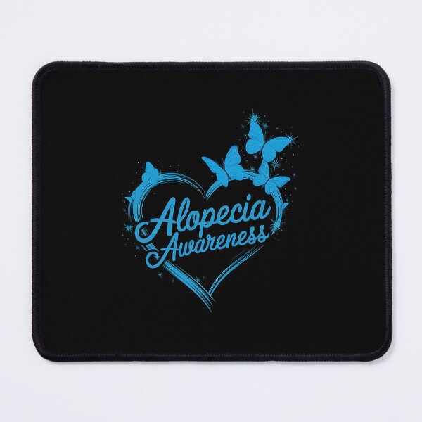 Item preview, In September We Wear Blue Alopecia Areata Awareness Month designed and sold by VasilisLamArt.