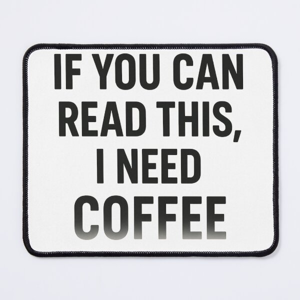 Item preview, Funny Fading Text Coffee Lover Design designed and sold by HiteshArt111.