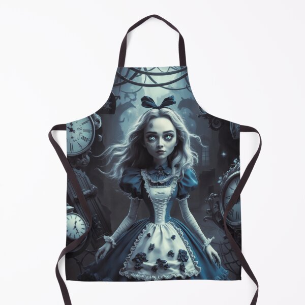 Item preview, Alice and the Clocks of Oblivion – Gothic Fantasy in Blue designed and sold by FusiTink.