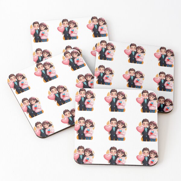 Item preview, Couple With Balloons designed and sold by Duovibes.