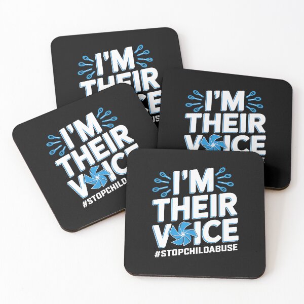 Item preview, I'm Their Voice Child Abuse Prevention month awareness designed and sold by RansomFlatley.