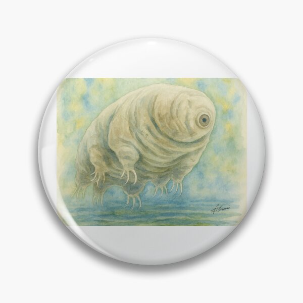 Item preview, chubby water bear designed and sold by Cushion-Crafts.