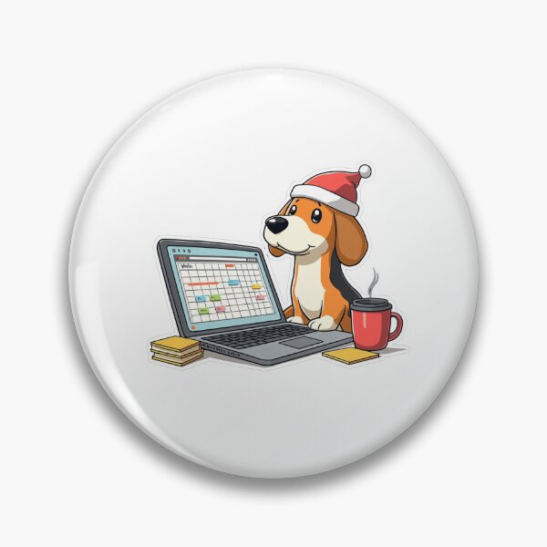 Item preview, Beagle Santa Programador Navidad | Edición Sprint de Dev Life designed and sold by Dev Life Designs.