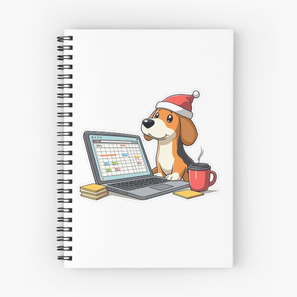 Item preview, Beagle Santa Coder Christmas | Dev Life Sprint Edition designed and sold by Dev Life Designs.