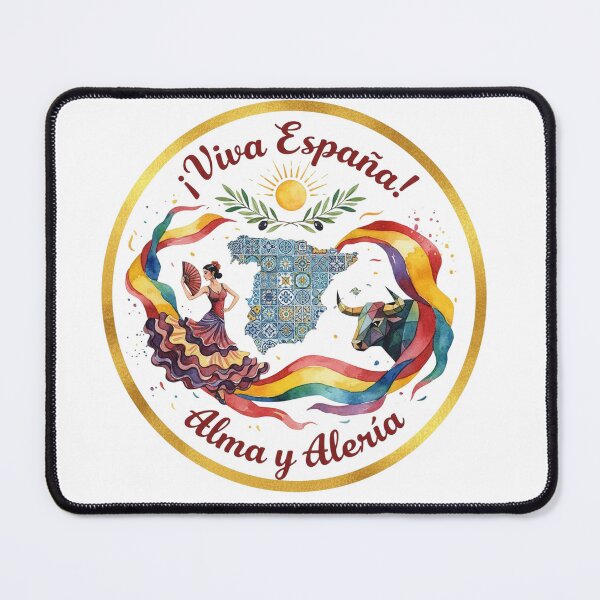 Item preview, ¡Viva España! Alma y Alegría - Vibrant Spanish Soul & Joy Design designed and sold by Sushikidsntoddlers.