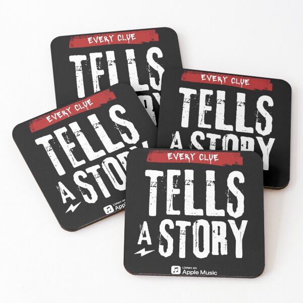 Item preview, Every clue tells a story  designed and sold by CrimeScene24.7Apparel.