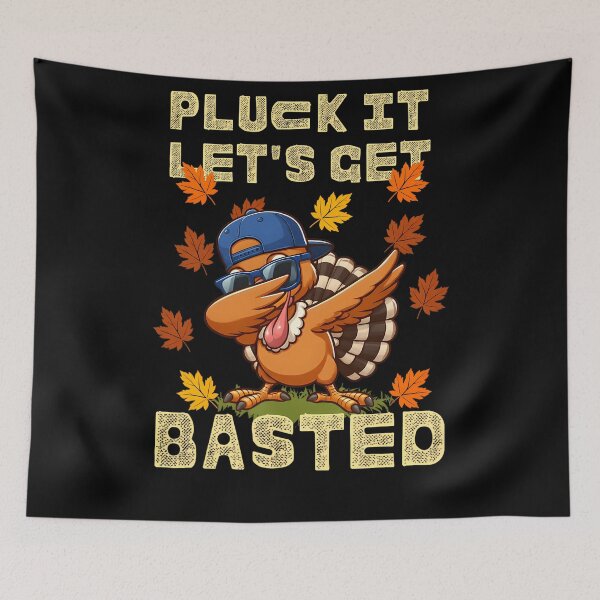 Item preview, Get Holiday Thanksgiving Vintage Lets Pluck It Quote Happy Basted designed and sold by HollyShabero.