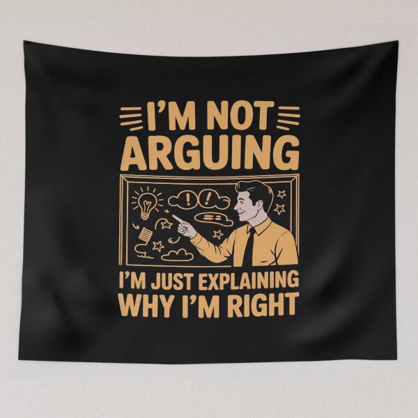 Item preview, IM NOT Arguing JUST Explaining WHY IM Right designed and sold by LittleDame.