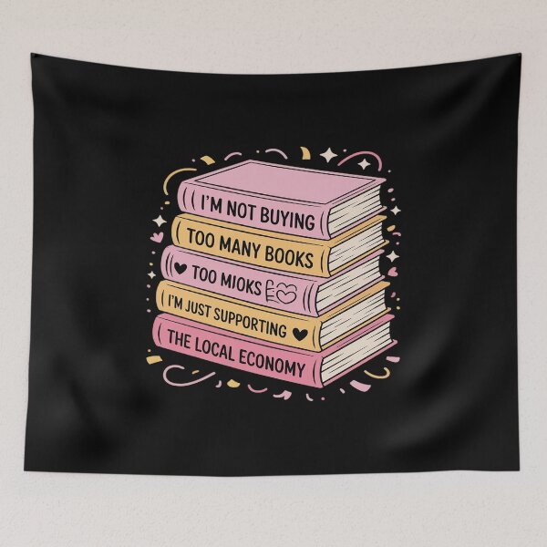 Item preview, I'm Not Buying Too Many Books designed and sold by LittleDame.