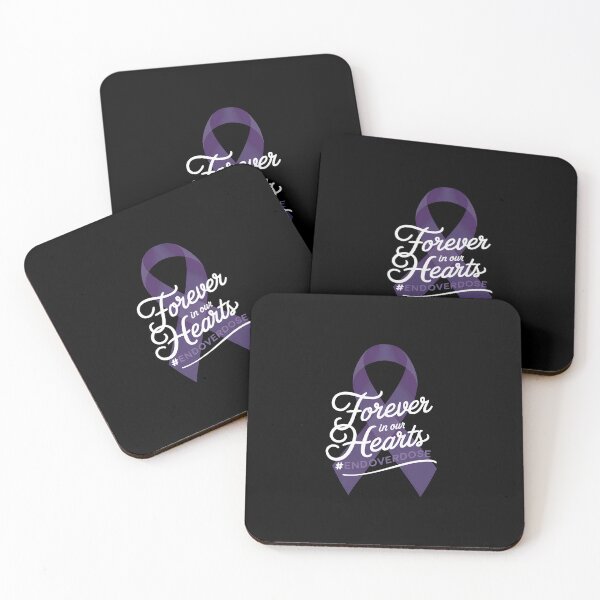 Item preview, Forever In Our Hearts Memorial Overdose Awareness designed and sold by khorbiasieno.