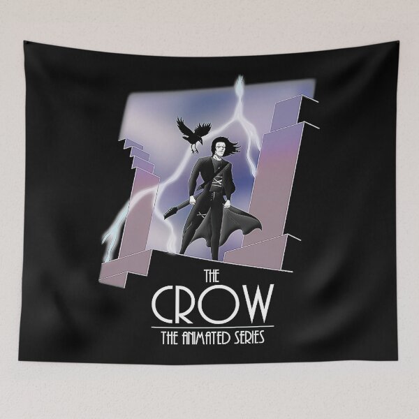 Item preview, The Crow Movie Pose Soft Gradient designed and sold by bettannfuco.
