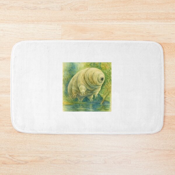 Item preview, water bear and a tummy full of algae designed and sold by Cushion-Crafts.