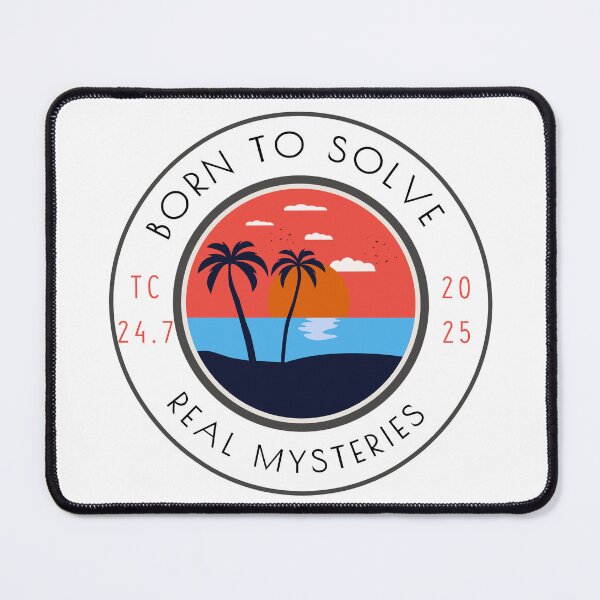Item preview, Born to solve real mysteries  designed and sold by CrimeScene24.7Apparel.