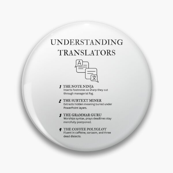 Item preview, Translator Life Shirt – Relatable Language Nerd Humor designed and sold by PsyFlow35.