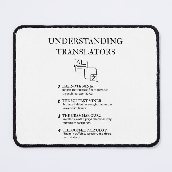 Item preview, Translator Life Shirt – Relatable Language Nerd Humor designed and sold by PsyFlow35.