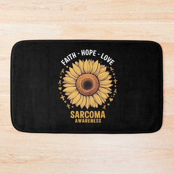 Item preview, Faith Hope Love Sunflower Sarcoma Awareness designed and sold by MinaReinger.