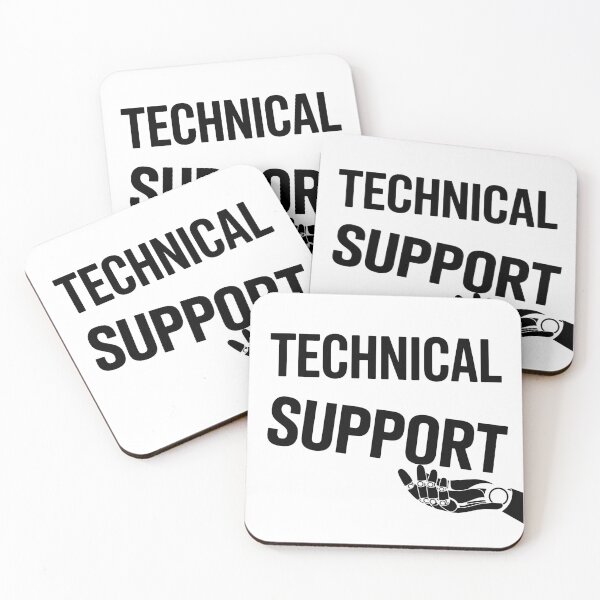 Item preview, TECHNICAL SUPPORT — Futuristic Minimalist Hand-Lift Design designed and sold by JPees.