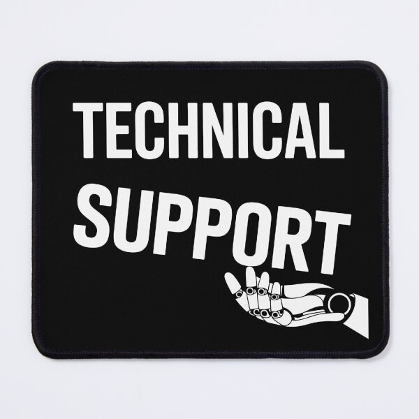 Item preview, TECHNICAL SUPPORT — Futuristic Minimalist Hand-Lift Design designed and sold by JPees.