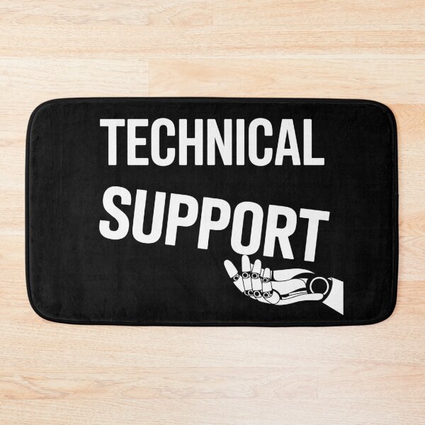 Item preview, TECHNICAL SUPPORT — Futuristic Minimalist Hand-Lift Design designed and sold by JPees.
