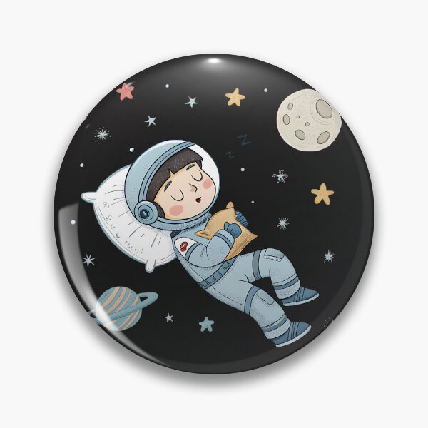 Item preview, Sleepy astronaut designed and sold by Neural-canvas.