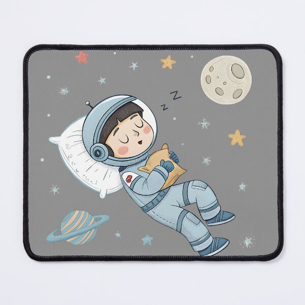 Item preview, Sleepy astronaut designed and sold by Neural-canvas.