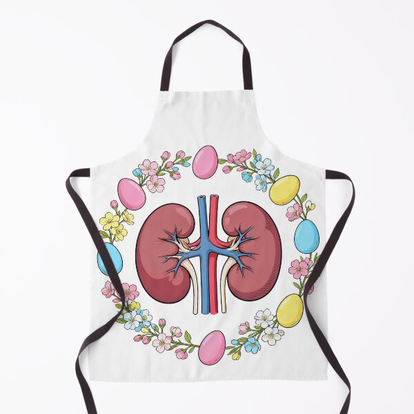 Item preview, Easter Kidneys with Floral Egg Wreath designed and sold by Anastasiia Yurevych.