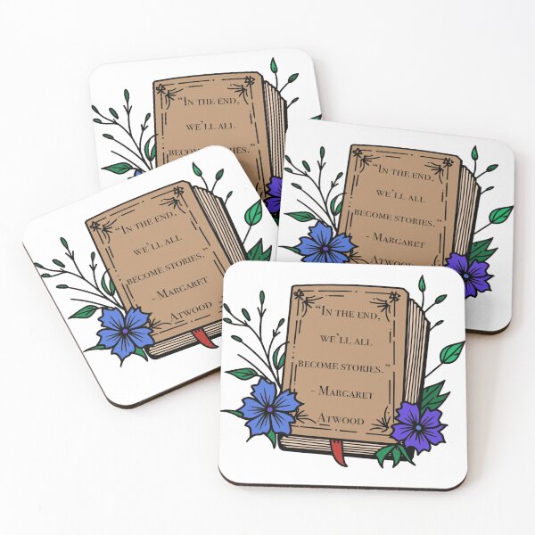 Item preview, “In the end, we’ll all become stories.” - Margaret Atwood designed and sold by GeKrayr.