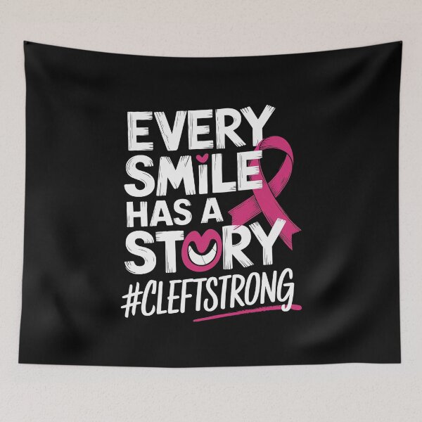 Item preview, Every Smile Has A Story Cleft Lip & Palate Awareness designed and sold by FranzFriesen.