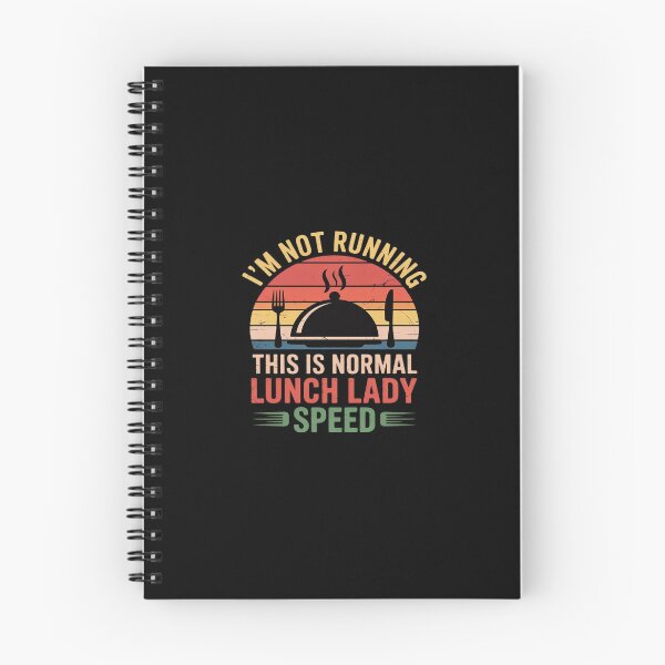 Item preview, I'm Not Running This is Normal Lunch Lady Speed Sunset designed and sold by GasVille.