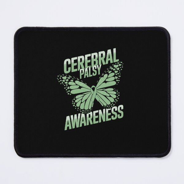 Item preview, Butterfly Cerebral Palsy Awareness CP Green Ribbon Support designed and sold by marcusry.