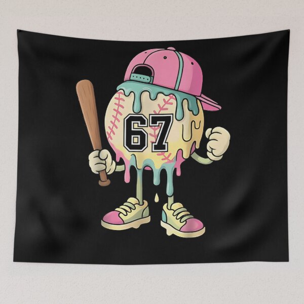 Item preview, Ice Cream Funny Quote Seven Six Humor Baseball Vintage Drip designed and sold by Aaronogagne.
