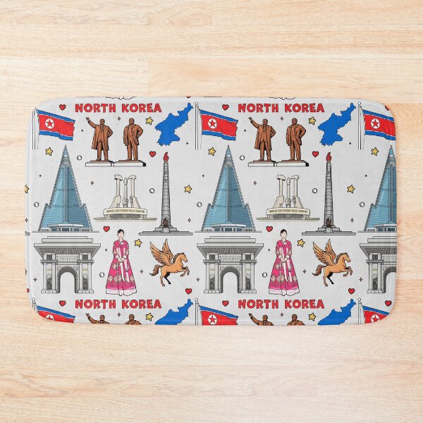 Item preview, North Korea Landmarks & Culture, Pyongyang Iconic Illustration designed and sold by mashmosh.